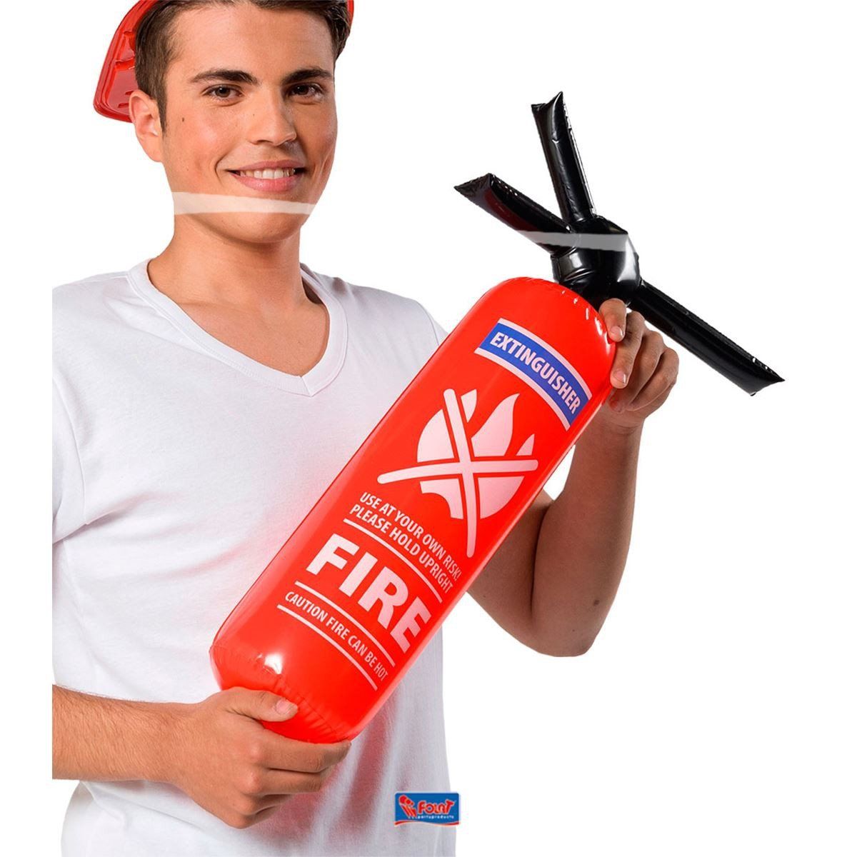 Folat Opblaasbare brandweer blusser 60cm