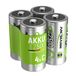 ANSMANN Accu C 2.500 mAh NiMH 1,2 V (4 pièces)