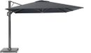 Platinum Beaufort parasol suspendu 320x320cm Faded Black