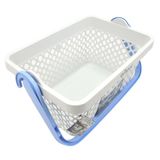 Ecoplast Bucato Wasmand van kunststof, 35 l, met afneembare haak, wit, 30 x 26 x 45 cm