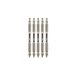 C.K Tools Vorteck Dubbele Slagschroevendraaier Bits PZ2 SL4, 90 mm Bit Set voor Impact Drivers, 1/4" Hex Quick Lock Shank, Magnetische Torsie Zone, Pack van 3 CK T4482 DEPZ2SL409D3