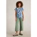 White Stuff Ellie Organic Cotton Shirt Navy Print