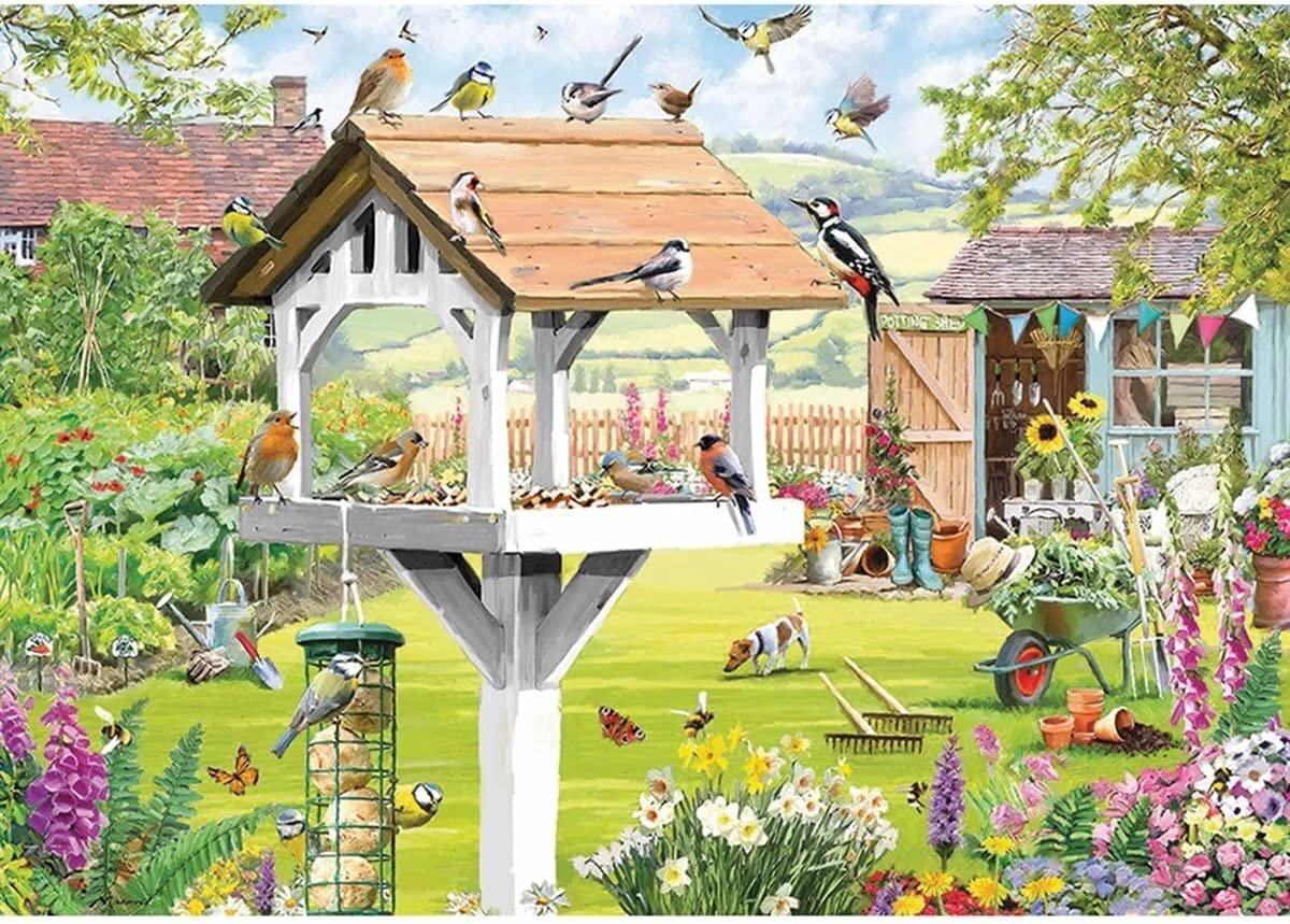 Otter House Gift Garden Friends Puzzel 1000 Stukjes