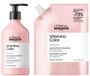 L'Oréal Professionnel - Vitamino Color Shampoo 500 ml + Refill Shampoo 500 ml - Set