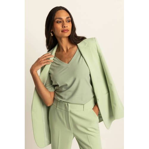 Expresso blazer lichtgroen