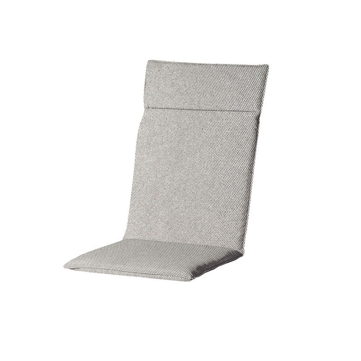 Madison hoge rug tuinstoelkussen Outdoor Manchester - 50x120 - licht grijs