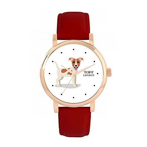 Toff London Jack Russell Hondenhorloge