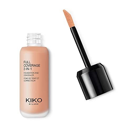 KIKO Milano Full Coverage 2-In-1 Foundation & Concealer 03 - Cr 20 | 2 in 1 foundation en concealer, hoge dekking