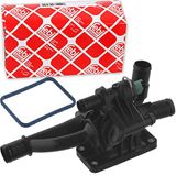 febi bilstein 36173 thermostaat met behuizing, afdichting en temperatuurschakelaar, 1 stuk