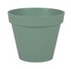 EDA - Ronde Toscaanse bloempot Ø 25 cm - 6 L - Binnen en buiten - Wateropslagzone ter beperking van de irrigatie - Gerecycled kunststof - Ø 25 x H.21 cm - Lauriergroen