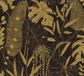 A.S. Création vliesbehang met palmbladmotief in zwart, goud, metallic – exotisch junglebehang 10,05 m x 0,53 m – 791643