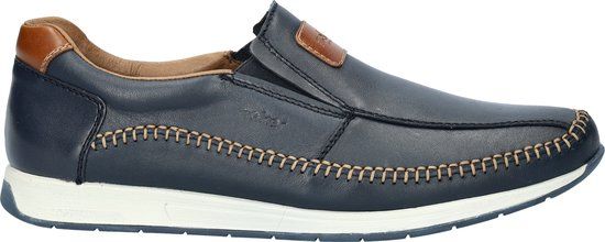 Rieker 11962 Heren Instapschoenen - Blauw Maat 45 - Lente/Zomer 2024