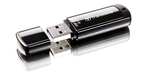 Transcend TS4GJF350 4GB | JetFlash 350 flash drive USB 2.0 Zwart