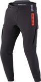 SHIMA AKIRA Motorbroek voor heren en dames, AIRFORCE kniebeschermers motorfiets gepantserde stedelijke lichtgewicht beschermende geventileerde versterkte gepantserde fiets (Unisex, zwart, 3XL)