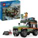 LEGO City Camion tout-terrain 4x4, jeu de construction, pour enfants à partir de 6 ans, 221 pièces, avec treuil fonctionnel