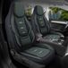 Bremer Sitzbezüge Eura Mobil Premium Camper stoelhoezen Zwart/Olijfgroen (2 losse stoelen)