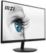 MSI Pro MP242A moniteur 60,5 cm (23.8") 1920 x 1080 Pixels Full HD Zwart
