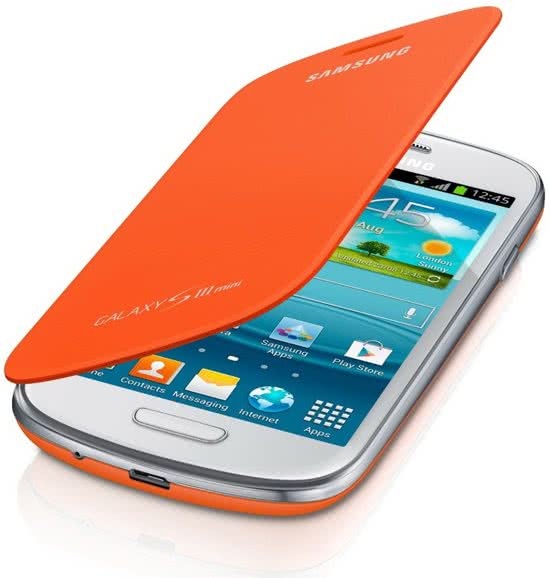 Meisje restaurant Atlas Samsung Flip Cover voor de Galaxy S3 Mini - Oranje telefoonhoesje kopen? |  Kieskeurig.nl | helpt je kiezen