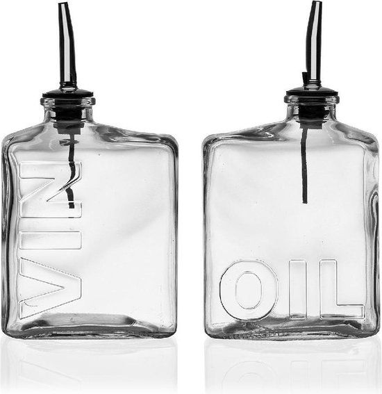 Versa Azijn En Olie Flesjes 2 Stuks