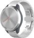 Strap-it Garmin Metalen bandje geschikt voor Vivomove 3s / Vivoactive 4s / Venu 2s - Stalen bandje rechte schakels RVS - Zilver