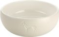 HUNTER LUND Keramische Voerbak Wit 310 ml, Ø: 11 cm