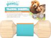 Pawise apporteerblok hout – Honden speelgoed en training - Small - Drijvend