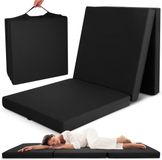 Beautissu Campix - opvouwbare matras 60x190 cm - reisbed matras & gastenmatras