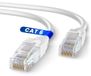 Merkloos Ethernet kabel - Rj45 netwerkkabel - Cat6 - 10 meter - Wit - Patchkabel
