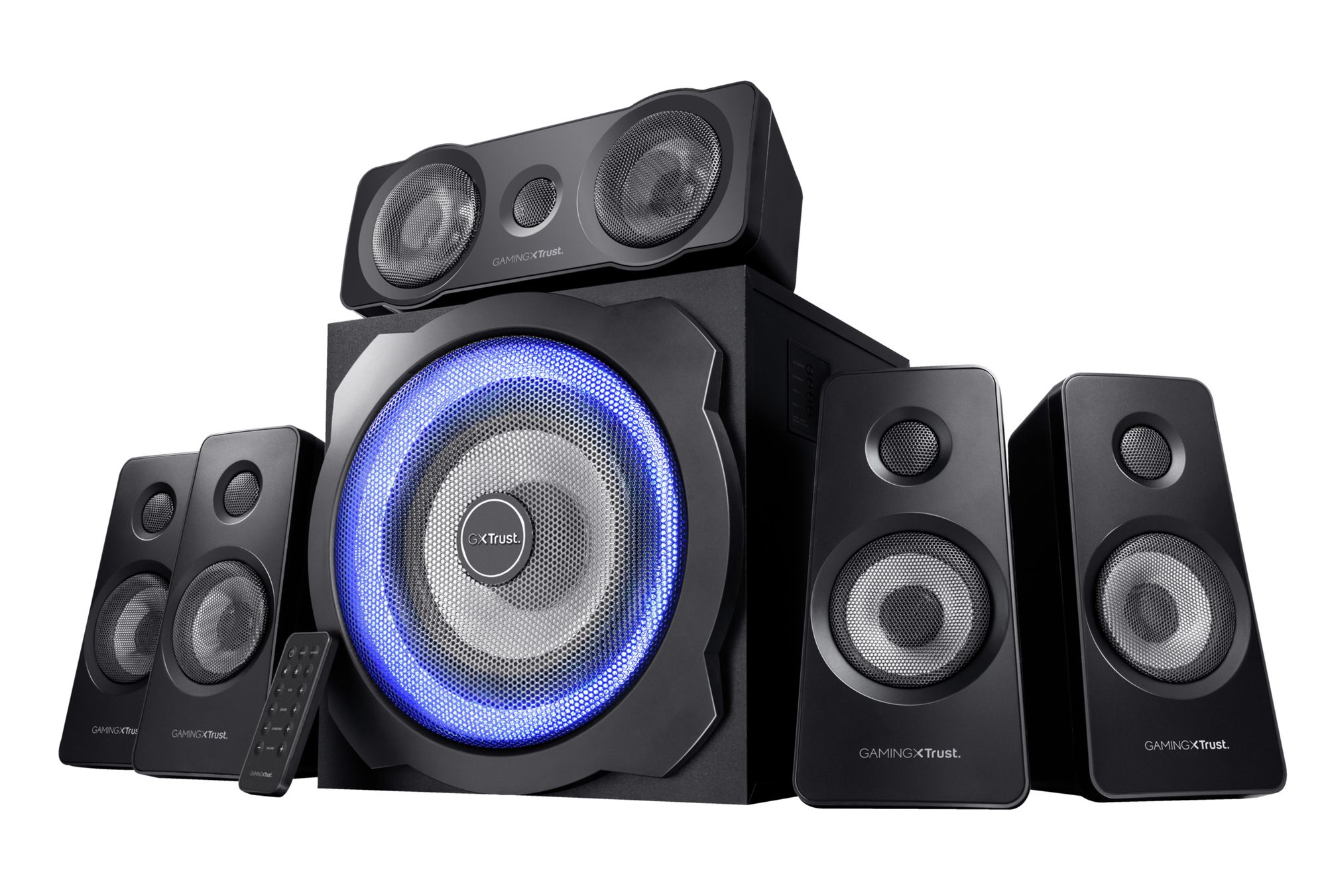 Trust GXT 658 Tytan 5.1 Surround Gaming Speakerset - Black
