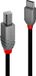 Lindy USB 2.0 Kabel 2m - Grijs