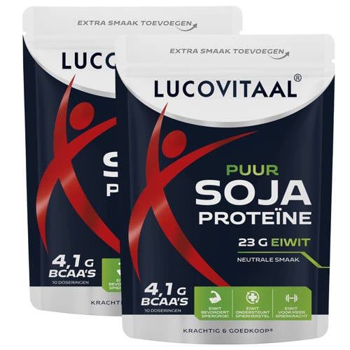 Lucovitaal Soja Proteïne poeder puur duopack