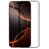 Cool er displaybescherming van gehard glas voor iPhone 16 Pro Max (Full 3D, zwart)