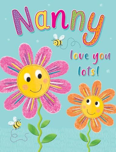 Regal Publishing Regal Publishing Moederdagkaart, Nanny Love You Loads - 8 x 6 inch