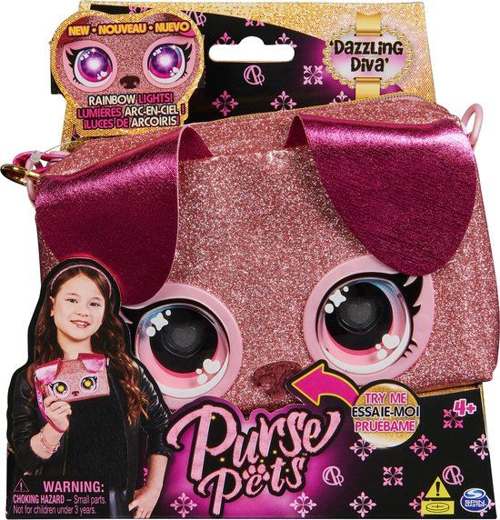 Purse Pets Wristlet Bag Puppy