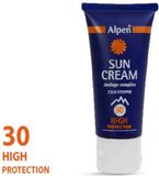 Alpen Zonnebrandcreme Factor 30 - Wintersportproof - Cold Stopper - 30 ml.
