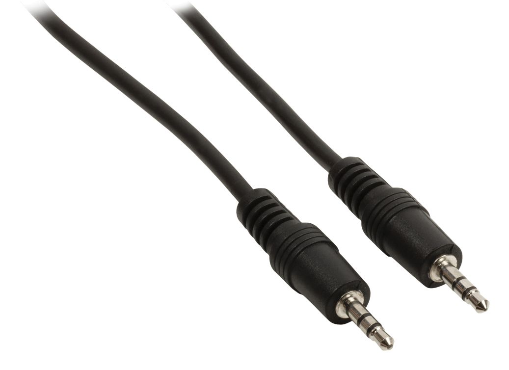 Valueline VLAP22000B20 - Audio kabel - 2 m - Zwart