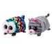 TY - Knuffel - Teeny s - Hootie Owl & Cassie Mouse - Meerkleurig
