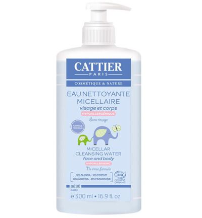 Cattier Baby reinigend micellair water 500 ml