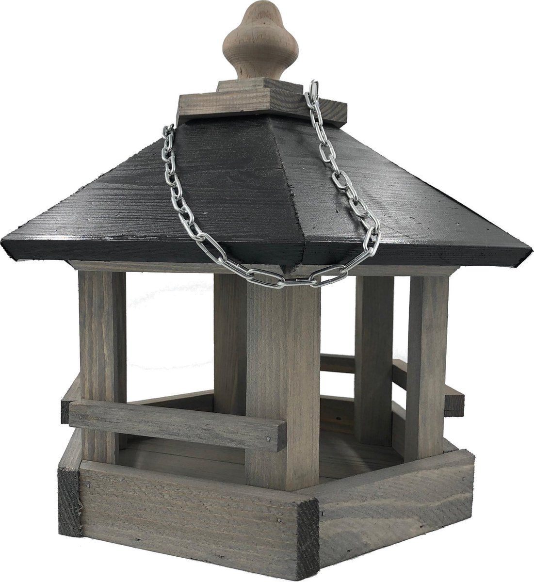 Garden Spirit Vogelvoederhuisje hangend - Vogelhuisje 30 x 30 x 30 cm.