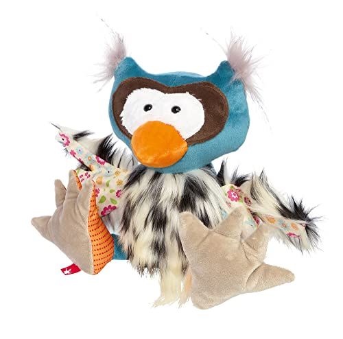 Sigikid 42854 Uil, Patchwork Sweety Knuffeldier