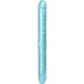 Baseks Double Gode Nacré 33 cm - Bleu