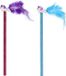 Free and Easy Crayons With Unicorn Eraser 2 Pieces Blue
