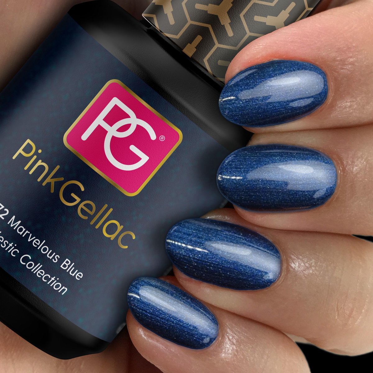 Pink Gellac Gel Nagellak Kleur 172 Marvelous Blue