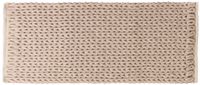 5 Five Simply Smart H confort XL dik tapijt, 50 x 120 cm, linnen, beige linnen