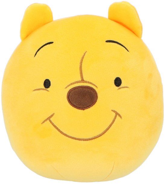 4KidsOnly Mister License Winnie the Pooh Squishy 32 cm - Knuffel - Zachte stof - Geel