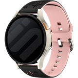 Withings Bracelet silicone 'Fleur' Withings Steel HR - 40mm (noir/rose clair)