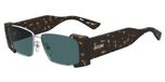 Moschino MOS206/S HAVANA SILVER/BLUE 57/14/145 Sonnenbrille für Damen