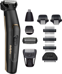 BaByliss 11-in-1 Carbon Titanium - Multigroomer - Zwart/Goud