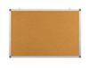 OFFICE PRODUCTS Kurkbord, Prikbord 60x45cm, Aluminium Frame, Ideaal Voor Thuis En Op Kantoor, Verticaal En Horizontaal Te Monteren, 1 Stuk