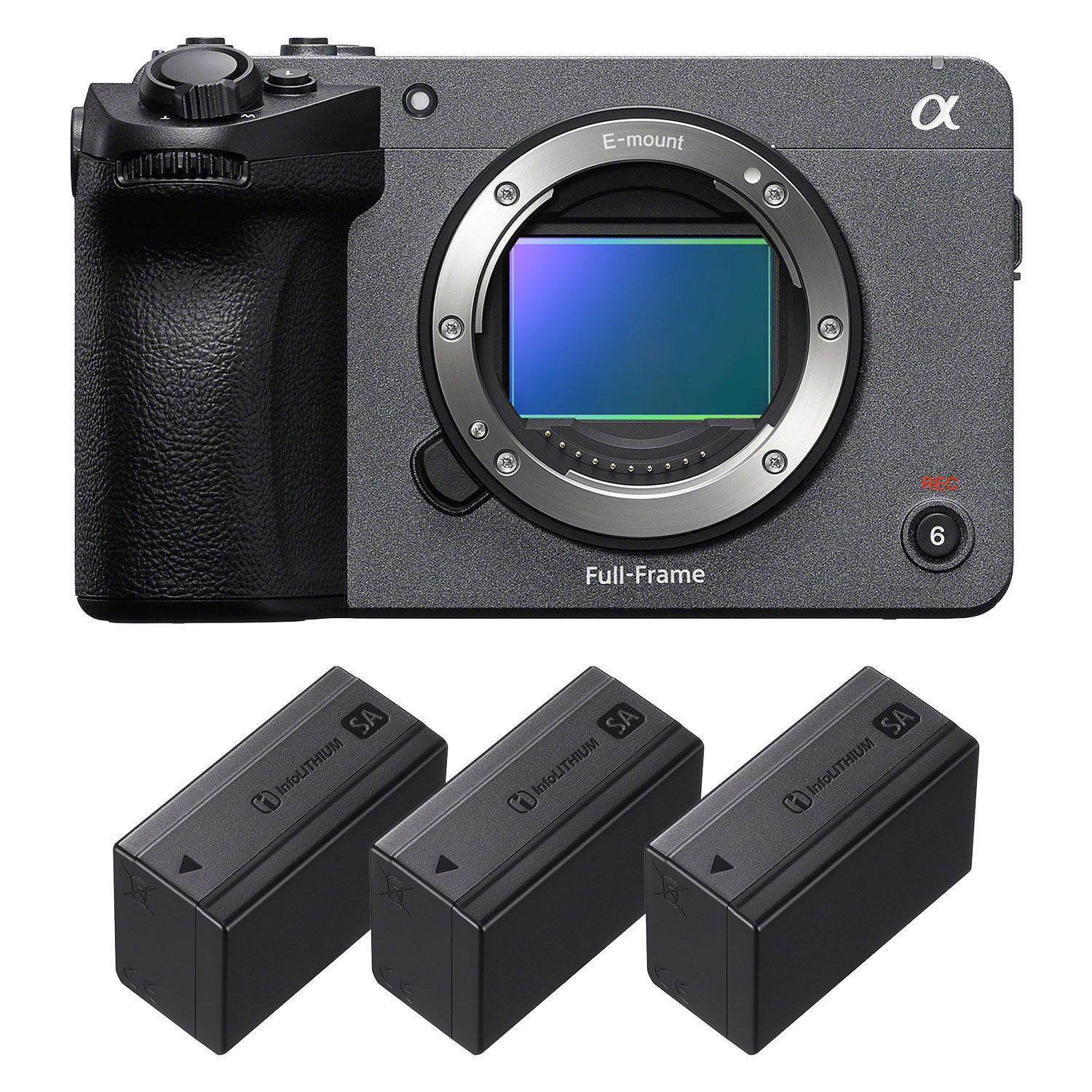 Sony Cinema Line FX5 videocamera Battery Kit